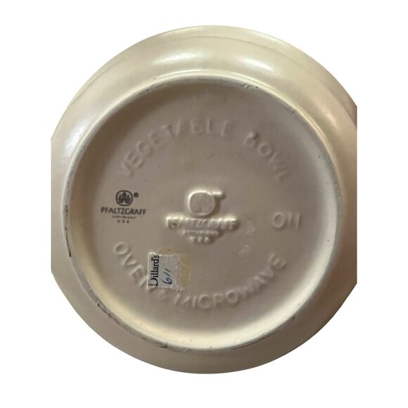 Pfaltzgraff Remembrance 436 8" Vegetable Bowl 1Qt Floral Stoneware Used Replacem - Picture 9 of 16